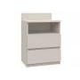 Top e shop Malwa Szafka nocna z 2 szufladami, 40×32×59 cm, wykończenie Kashmir