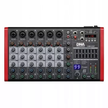 Mikser audio DNA CM8-DSP USB MP3 Bluetooth Phantom