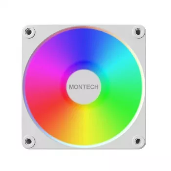 Montech GF120R V2 ARGB Wentylator do obudowy komputera 12 cm Biały 1 szt.