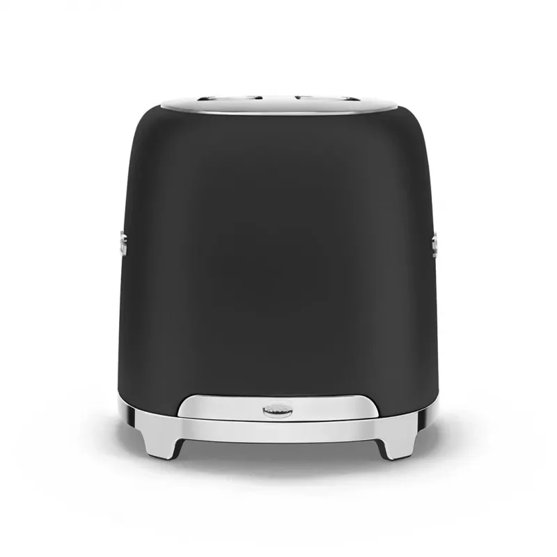 Toster Smeg 50's Style TSF01BLMEU na 2 kromki czarny stal nierdzewna