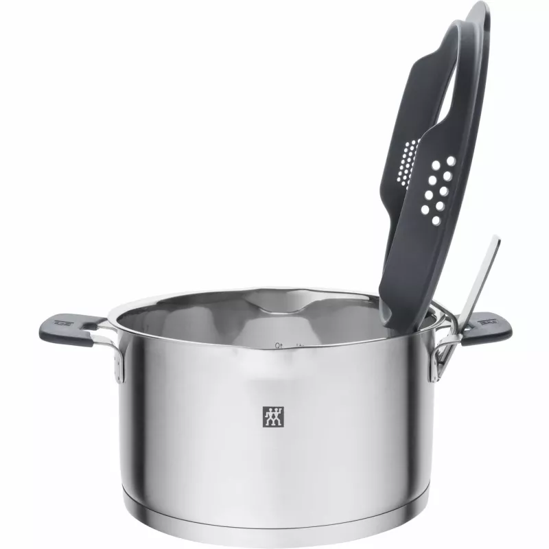 ZWILLING SIMPLIFY 66870-004-0 Zestaw garnków Stal nierdzewna 4 szt. Srebrny Czarny