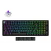 Mechaniczna klawiatura Keychron K4 HE z przełącznikami Gateron Double‑Rail Magnetic Nebula, bezprzewodowa, czarna, układ US