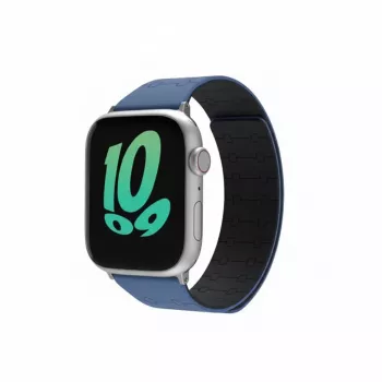 Opaska GUAN Premium Pro do Apple Watch 44mm 45mm 42mm 49mm 46mm — Niebiesko-Czarna