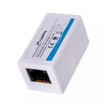 Rozdzielacz sieciowy LANBERG AD-RJ45-RJ45-OU6 — biały RJ-45 1 wejście do 1 wyjścia