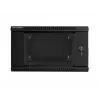 Szafa wisząca LANBERG WF02-6606-10B 6U 600x374.3x600 mm stal nierdzewna czarna