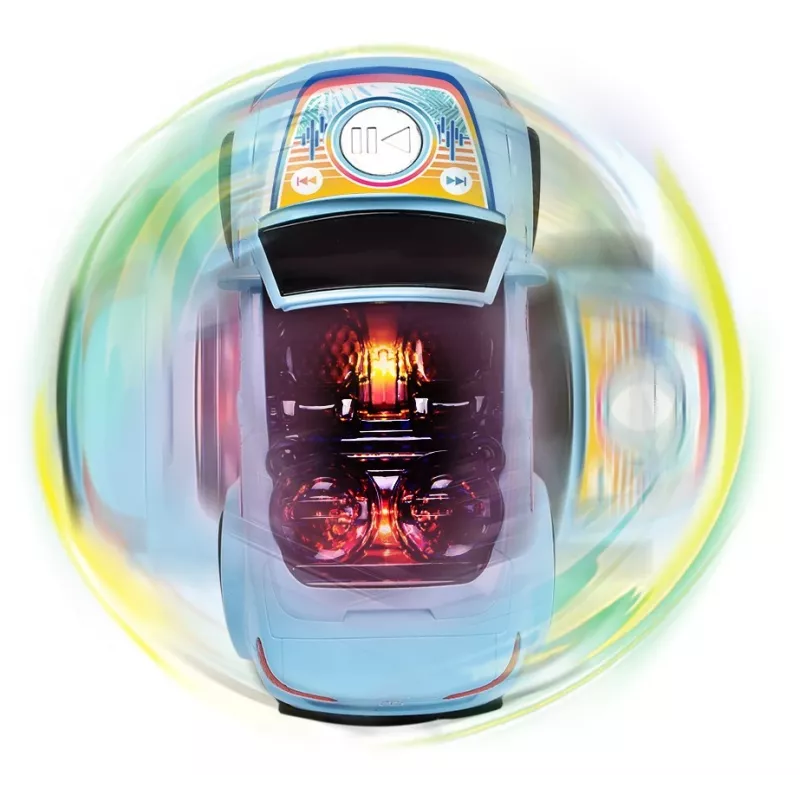 Samochód Dickie Toys Mercedes-Benz E-Class Beat Spinner Niebieski 3 Baterie AA