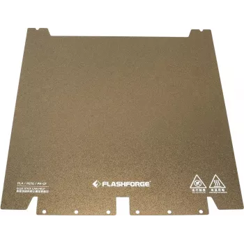Stalowa płyta robocza do drukarki 3D Flashforge GUIDER3 PLUS, powierzchnia Ultra PEI, oryginalna część 70002484002
