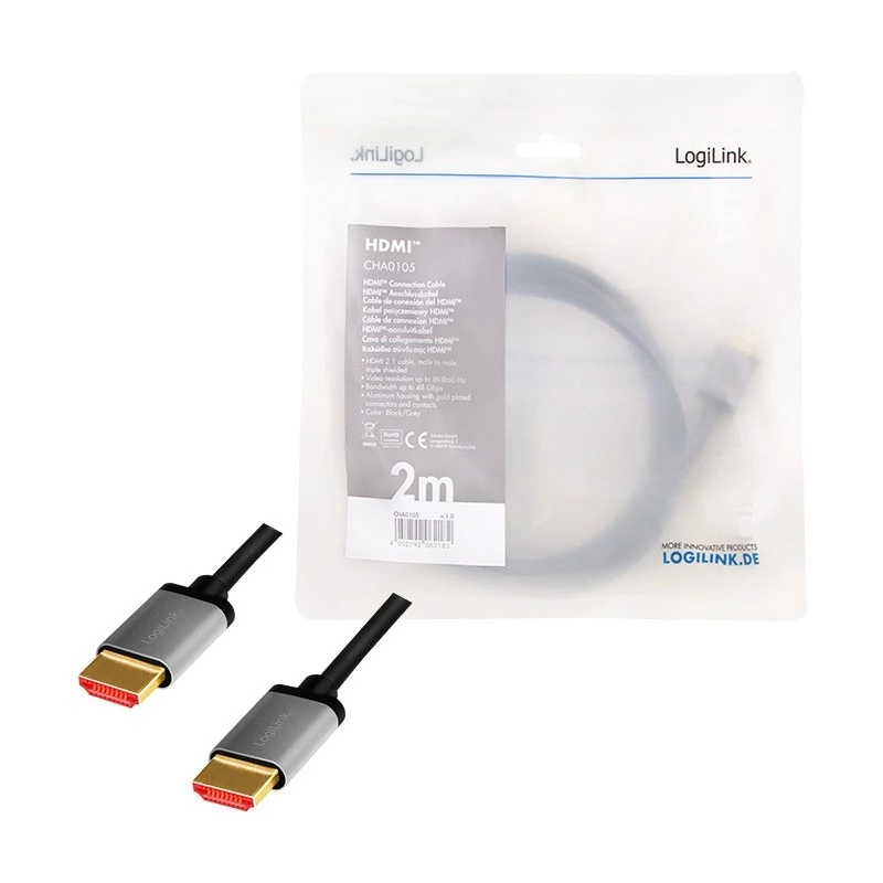 Kabel HDMI LogiLink CHA0105 2m