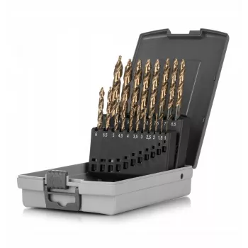 Wiertła Smart365 19 szt. zestaw HSS Co 1–10 x 0.5 mm