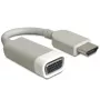 Adapter wideo DeLOCK 65469 VGA D-Sub na HDMI Typ A Biały