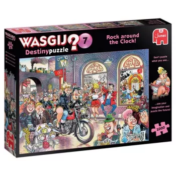 Jumbo Spiele Jumbo Wasgij Destiny 7 Rock around the Clock 1000 elementów Puzzle 81929 (81929)