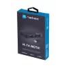 USB hub NATEC Moth 4-port USB 3.2 Gen 1 Type-A (5000 Mbit/s), zasilany przez USB, czarny, kabel 0,15 m