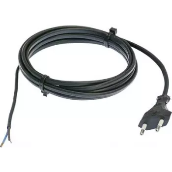 Kabel zasilający AS Schwabe 70642, 1,5 m, czarny, przewód sieciowy