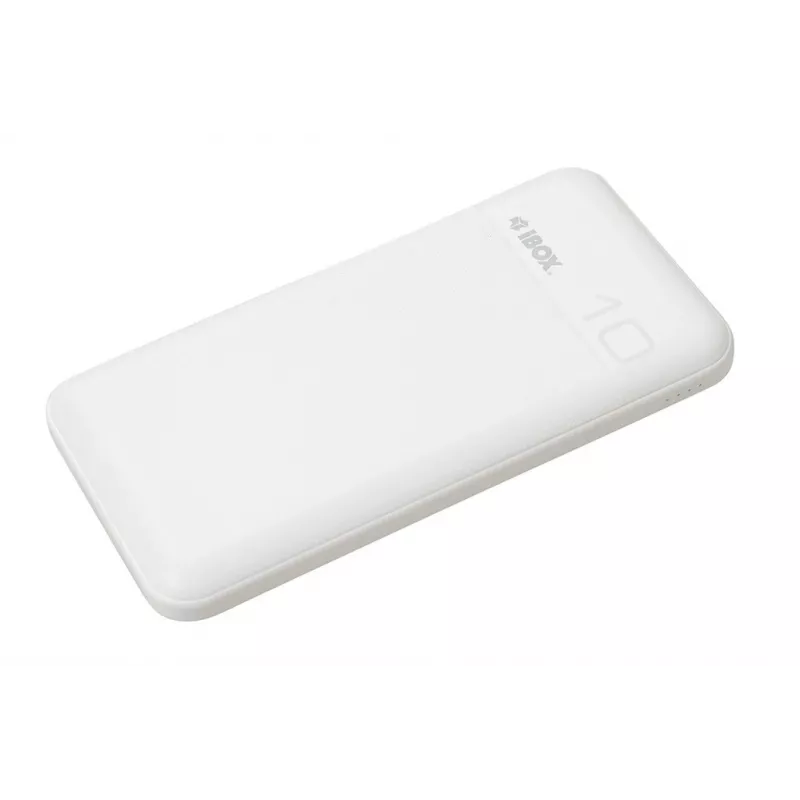 Przenośny power bank IBOX IPB10 10000 mAh, litowo-jonowy, Quick Charge 3.0, wyjścia USB-C i USB-A, 20W PD