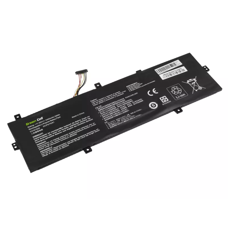 Bateria zielony Cell AS163 do ASUS ZenBook UX430 Series