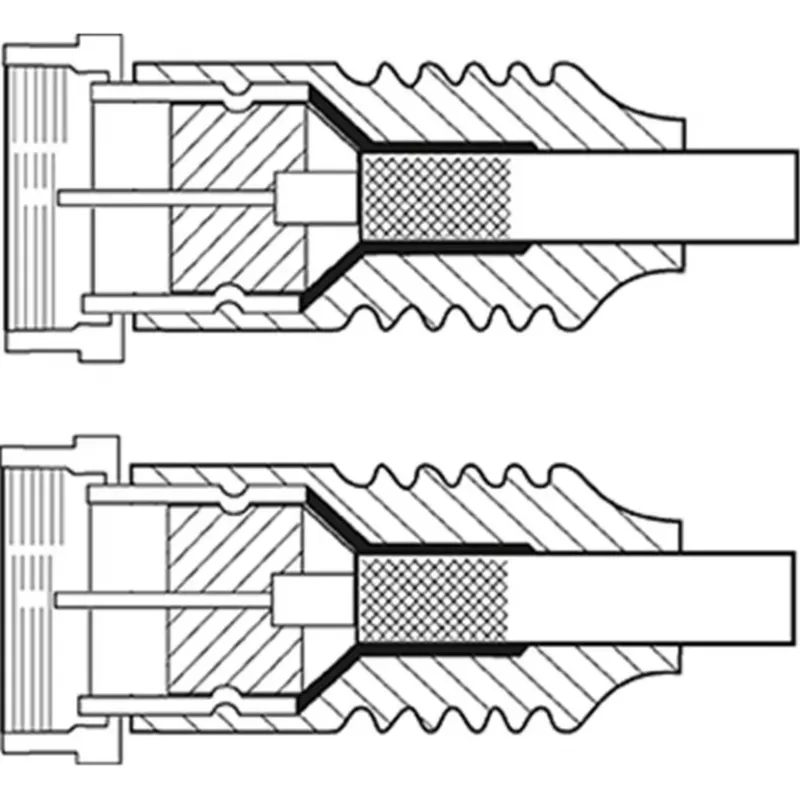 Wentronic Goobay SAT Connection Cable, biały, 5 m - F-Plug F-Plug (11725)