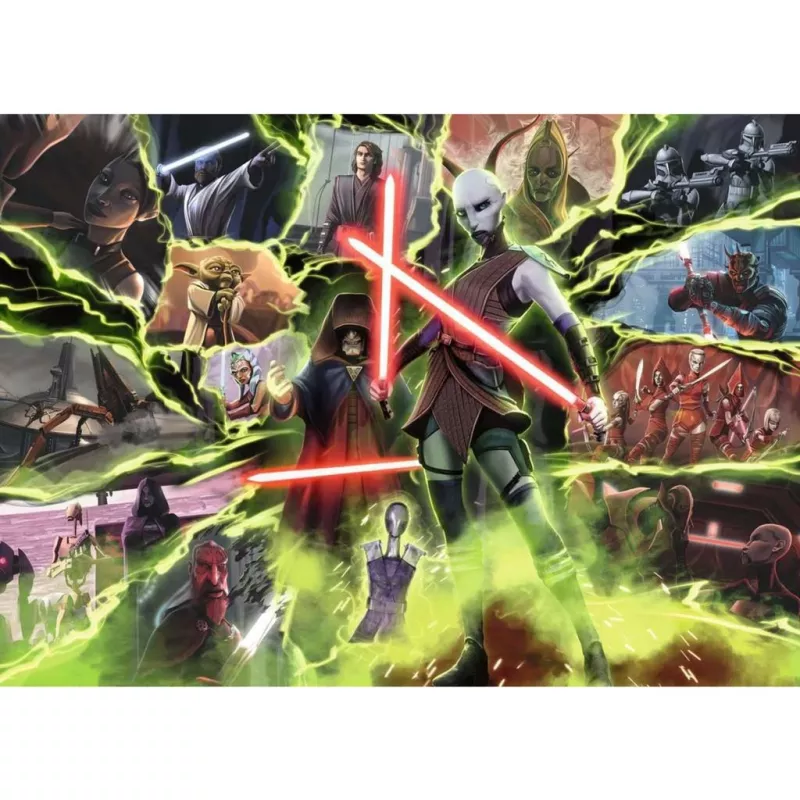 Puzzle Star Wars Villainous: Asajj Ventress (1000 elementów)