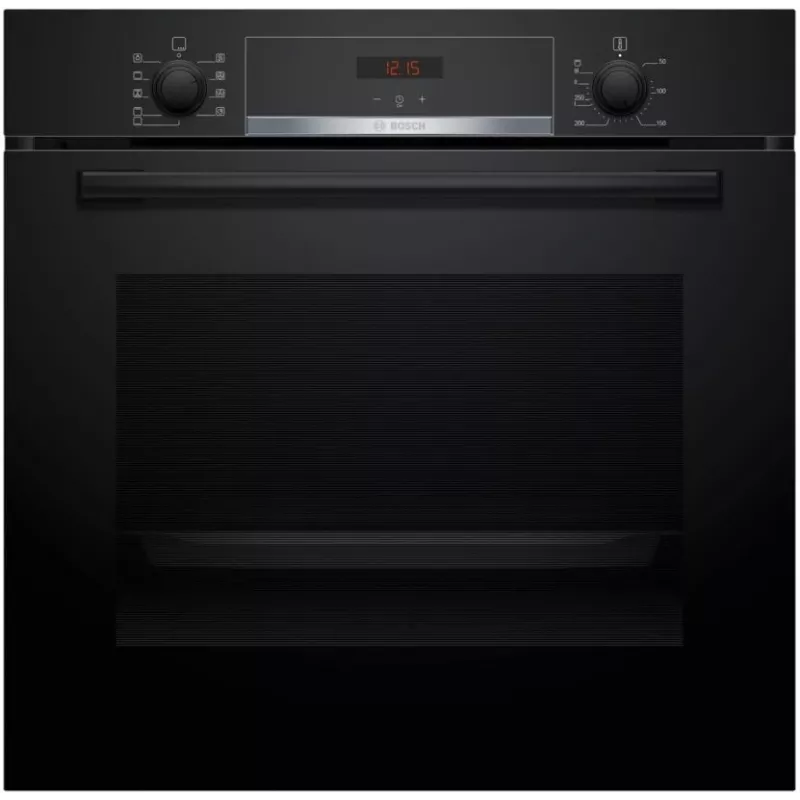 Piekarnik BOSCH HBA514BB3 + prowadnice teleskopowe BOSCH HEZ538000 jednopoziomowe
