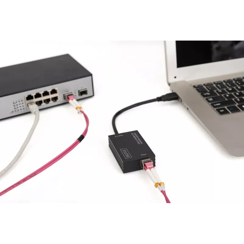 SFP adapter sieciowy Digitus DN-3026 USB 3.0 Gigabit