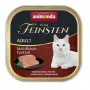 Mokra karma dla kota animonda Vom Feinsten adult beef 100 g tacka, bezzbożowa, bezglutenowa i bez soi