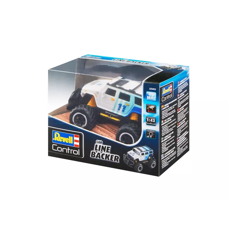 Car Revell Line Backer by REVELL — zalecany wiek 6+, kolory: czarny, niebieski, biały