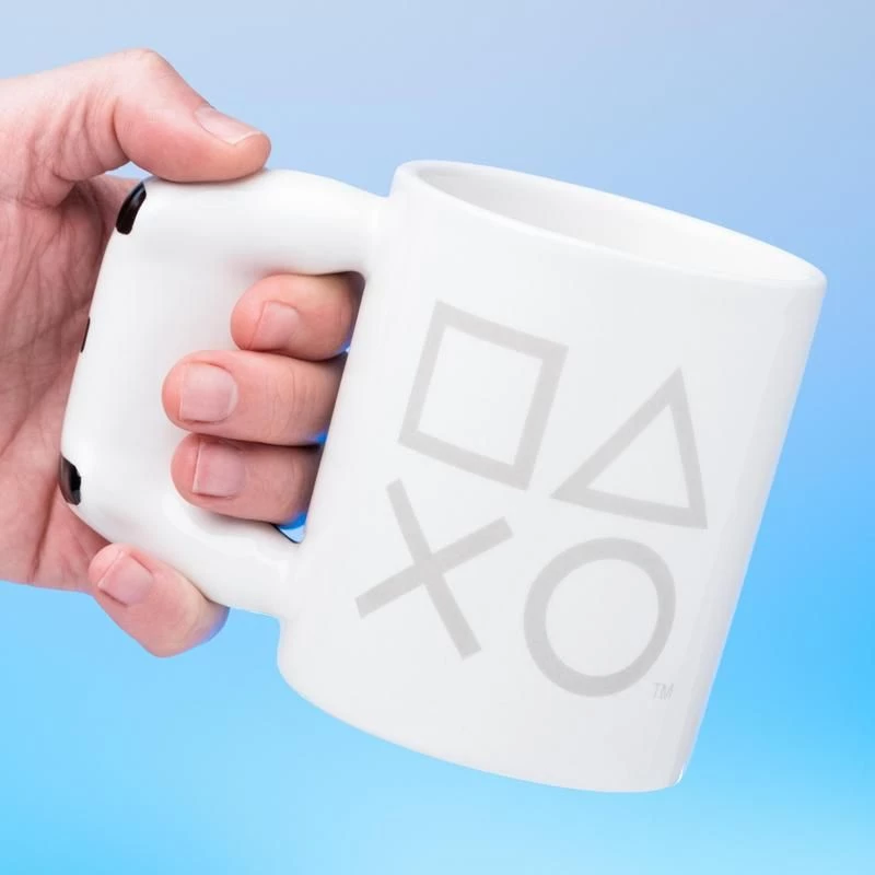Kubek Paladone PlayStation Shaped PS5 biały 0.48 L pojedyncza sztuka