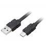 Akasa PROSLIM Smukły i cienki kabel USB do ładowania i synchronizacji Typ A na C - Kabel - Cyfrowy/dane