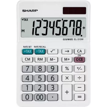 Sharp EL-310W kalkulator biurkowy finansowy biały
