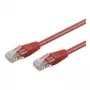 Wentronic Goobay CAT 5e Kabel krosowy, U/UTP, czerwony, 20 m - CCA miedź Mix (68364)