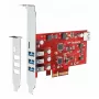 Inateck Karta PCIe USB 3.2 Gen2, 2 porty USB-C, 6 portów USB-A, 16 Gb/s – kontroler