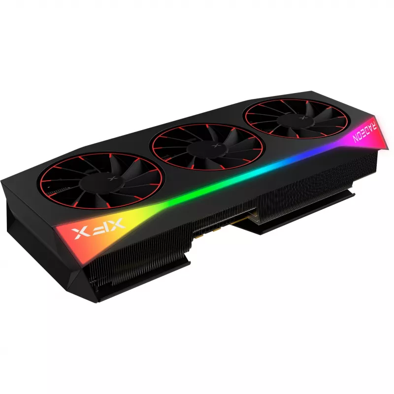 Karta graficzna XFX Radeon RX 9070 XT OC — 12GB GDDR6, PCIe 5.0, 3x DisplayPort 2.1, HDMI 2.1, 3 wentylatory, 360×155×72 mm