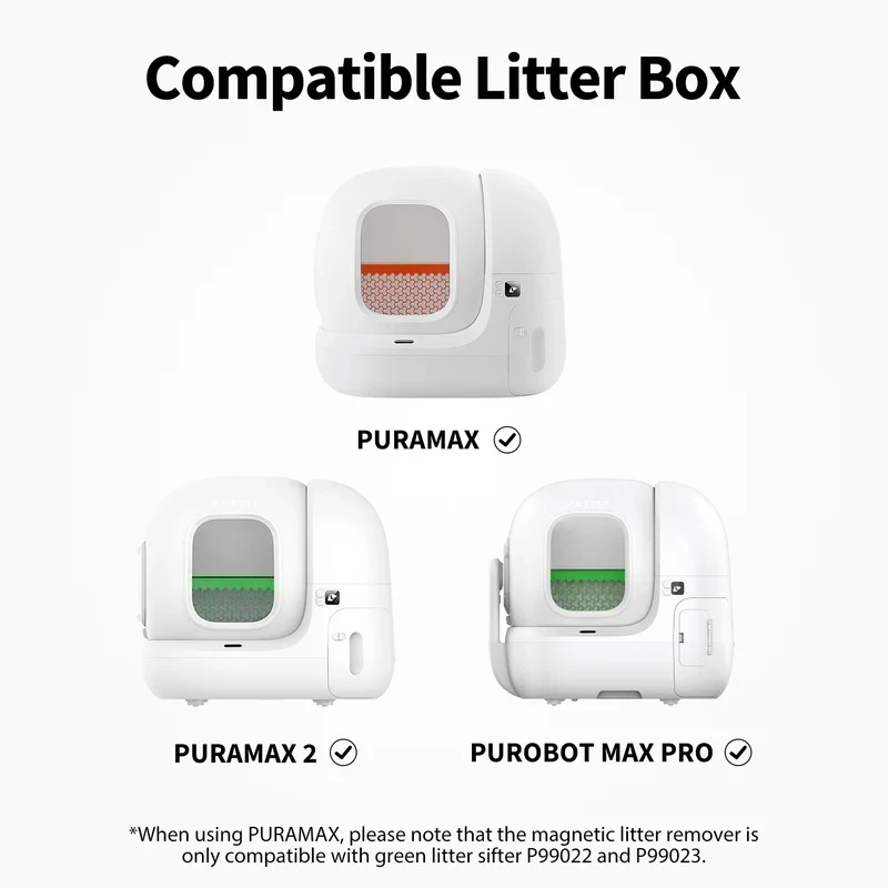 Magnetyczne sitko do żwirku dla Petkit Pura Max / Pura Max 2 / Purobot Max PRO (zestaw)