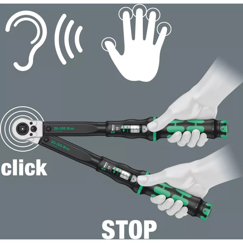 Klucz dynamometryczny Click-Torque C 2 R/L 05075625001 1/2 12,5 mm 20 - 100 (05075625001)