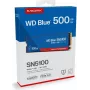 SanDisk 500GB WD Niebieski SN5100 NVME SSD - Pamięć flash - różne (WDBS4F5000ANC-WRSN)