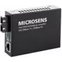 MICROSENS Fast Ethernet Bridging Converter MS400210 - konwerter mediów - 100Mb LAN - 10Base-T, 100Base-FX, 100Base-TX - RJ-45 / SC wielomodowy - do 2 km - 1310 nm (MS400210)