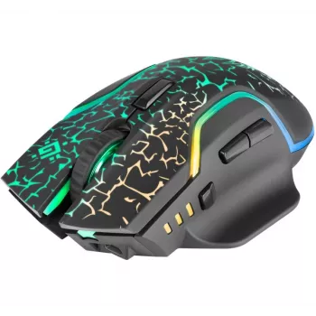 Defender Oneshot GM-067 Mysz Gamingowa dla Praworęcznych RF Bezprzewodowa + USB Typ