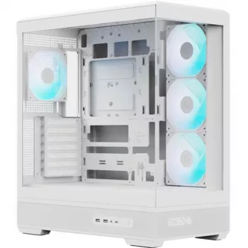 Obudowa komputerowa AeroCool Geh Midi P500B-Digi biały