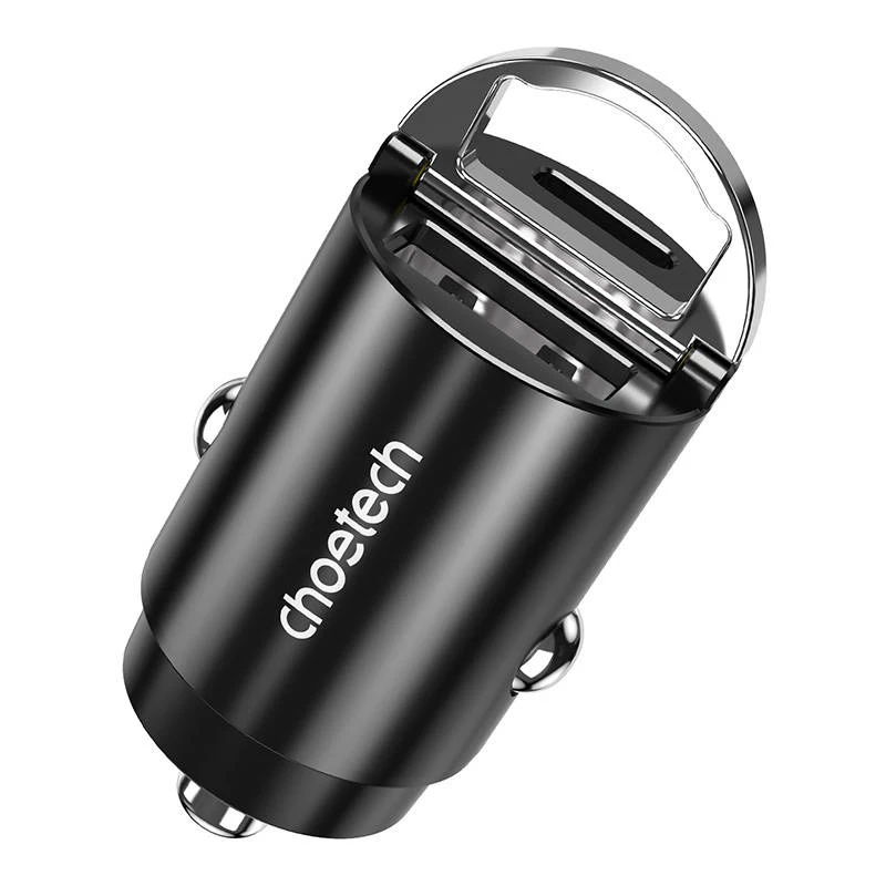 Ładowarka USB-C/USB-A CHOETECH TC0006 30 W — obsługa QC3.0 i PD3.0