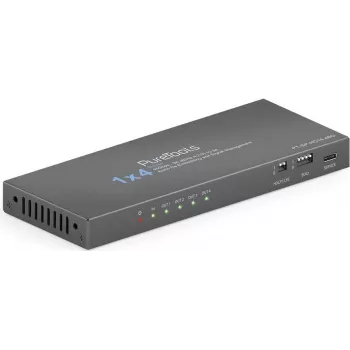 PureLink Rozdzielacz PT-SP-HD14-48G 1 x 4 HDMI 2.1 - 48 Gb/s - 8K - Kabel - Audio/Multimedia