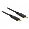Kabel USB DeLOCK 83661 USB 3.2 Gen 2 1m USB C Czarny