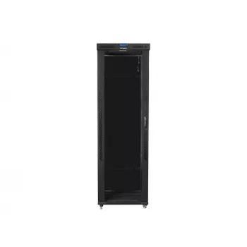 Wolnostojąca szafa rack LANBERG FF01-8047-12BL 47U 800×1000 mm IP20 154,5 kg Czarny