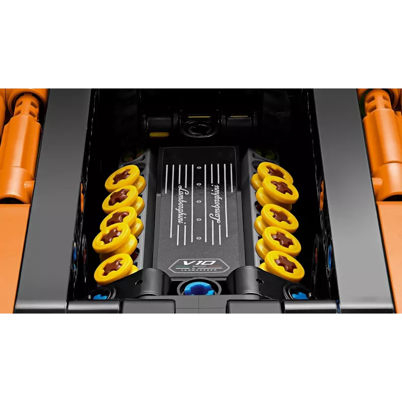 LEGO TECHNIC 42196 Lamborghini Huracán Tecnica pomarańczowy