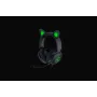 Razer Kraken V2 Pro Kitty Edition – przewodowy, nauszny, czarny zestaw słuchawkowy do gier