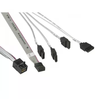 Supermicro - kabel SATA/SAS - Mini SAS HD (SFF-8643) na SATA - 50/50/60/70 cm - do A+ Server 1013, SuperServer 5018, 5019, 5019S, SuperStorage Server 5019D8