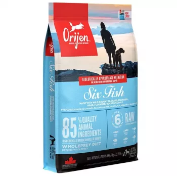 ORIJEN Six Fish - sucha karma dla psa - 6 kg