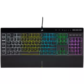 Corsair K55 RGB PRO klawiatura Gaming USB QWERTZ niemiecka Czarna