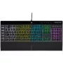 Corsair K55 RGB PRO klawiatura Gaming USB QWERTZ niemiecka Czarna