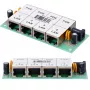 Iniektor PoE Extralink 4-portowy 4x 100Mb/s RJ45, Fast Ethernet, 48 V, bez obudowy