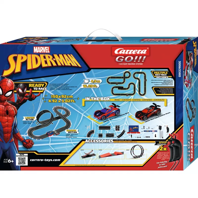 CARRERA Racetrack Spider racing model 20062580 zestaw toru wyścigowego