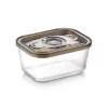 Szklany pojemnik próżniowy Caso z plastikową pokrywką | VacuBoxx Eco M | Przezroczysty